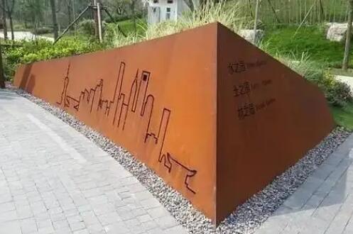安宁耐候钢挡土墙